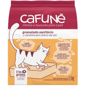 Granulado Sanitário Cafuné para Gatos - 1,3Kg